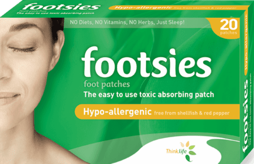 Footsies-Japanese Detox Foot Patches HypoAllergenic